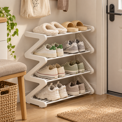 Home shoe rack for front door